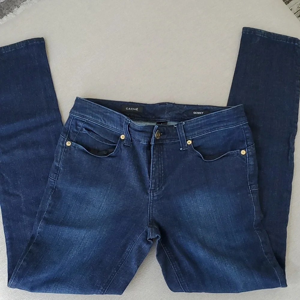 Cache womens Skinny denim Jeans Size 8